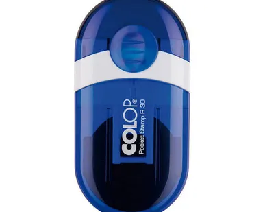 фото Печати-С COLOP Pocket Stamp R30 Карманная оснастка для штампа диам. 30мм (Индиго, Синий)