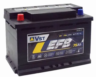 фото Аккумулятор VST EFB L3-1 75 Ач п.п.