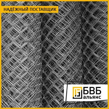 Фото №0 Сетка рабица 50х50х4 оцинкованная рулон (1,5х10м)