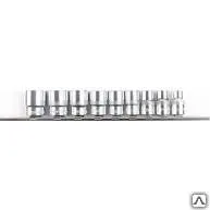 Фото №0 Набор торцевых головок 1/2" 6 гр. 10-24 мм 10пр. на линейке