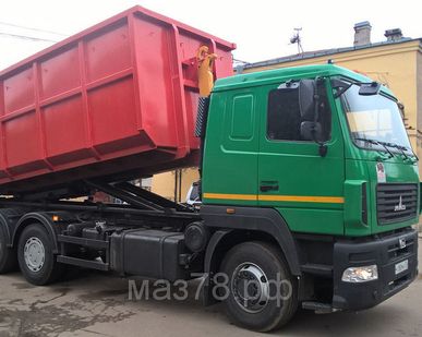 фото Мультилифт на шасси МАЗ 6312В5 Palfinger(Крюковой Погрузчик) МАЗ