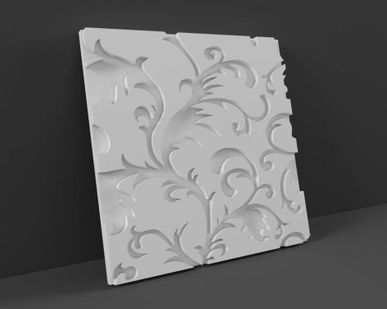 фото 3D панель "Pattern" (гипс)