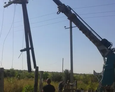 фото Демонтаж ВЛ ЛЭП СИП кабеля