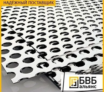 фото Лист нержавеющий перфорированный нержавеющий AISI 304
