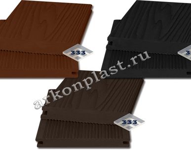 фото Террасная доска 22х160 мм МПК FORTE MAX полнотелая цветная, пог.м