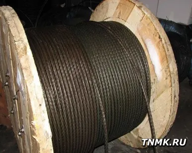 фото Канат стальной 1 мм ГОСТ 3063 ТК 1х19 (1+6+12)