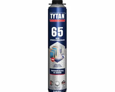 фото Пена монтажная, профессиональная, 750 мл, Professional 65 Tytan