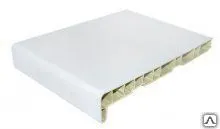 Фото №0 Подоконник ПВХ 400 мм