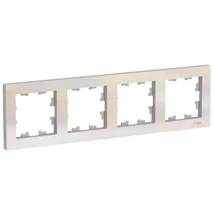 Фото №0 Рамка 4-м AtlasDesign универс. жемчуж. SE ATN000404