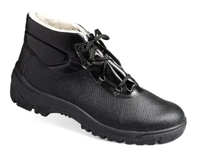 фото Ботинки кожаные «Гулливер» утепленные с металлическими защитными носками