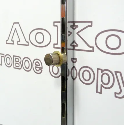 Фото №0 Кронштейн для полок, полкодержатель d=12мм, хром