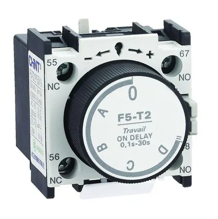 Фото №0 Приставка выдержка времени F5-D2 к контактору NC1 NC2 и NXC (R) CHINT 258019
