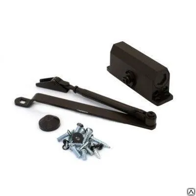 Фото №0 Доводчик дверной DC-040 BLACK до 40 кг черный NOTEDO (10) В АССОРТИМЕНТЕ