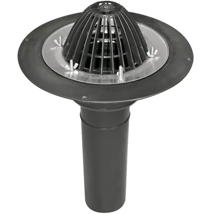 Фото №0 Воронка кровельная БФ с обжимным фланцем 110х450мм ТехноНиколь 033260