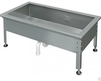 фото Ванна моечная ВМ-1-0,2-0,8/1,55 (нержавейка)