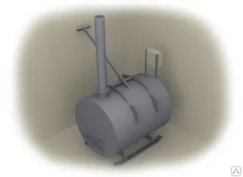 Фото №0 Установка для утилизации органических отходов Крематор КР (