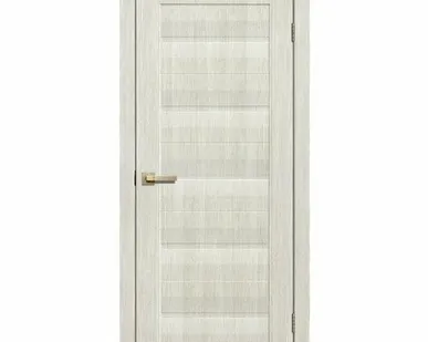 фото Дверь межкомнатная S02 (Skin Doors) глухая, микрофлекс, Бьянко 2000х800мм