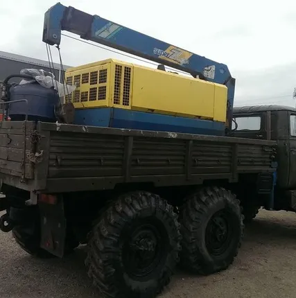 Фото №0 Аренда компрессора с пескоструйной установкой