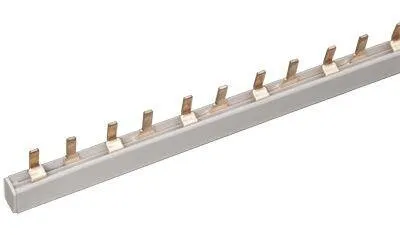 Фото №0 Шина соединительная PIN 2п 63А (дл.1м) ИЭК YNS21-2-063