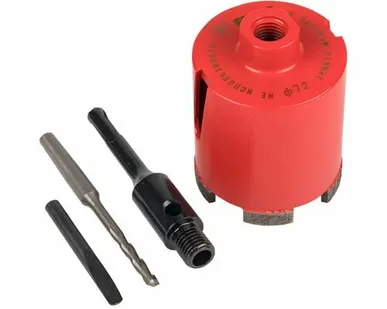 фото Коронка алмазная DCH-72 Laser M16 SDS-Plus EKF Expert