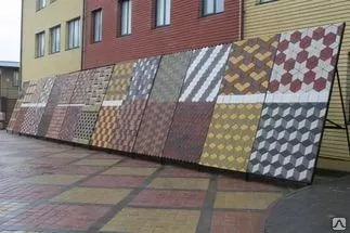 фото Тротуарная плитка