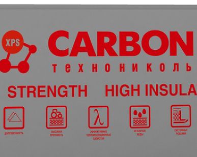 фото Пенополистирол CARBON ECO (1180x580x50)