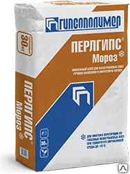 фото Перлгипс Мороз Монтажный гипсовый клей ERSTER (30кг)