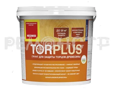 фото Защита торцов древесины tor plus Neomid