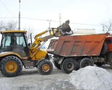 фото Вывозим снег Камаз 15тн, МТЗ 82