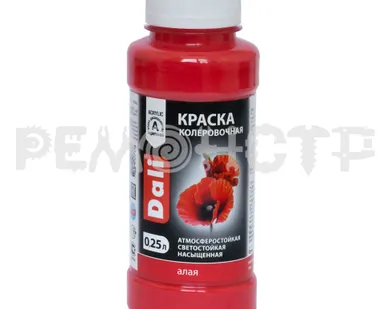 фото Колер  0,25л РОГНЕДА 'DALI' алый (12) экк П