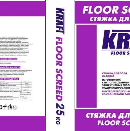 Фото №0 Стяжка для пола KRAFT