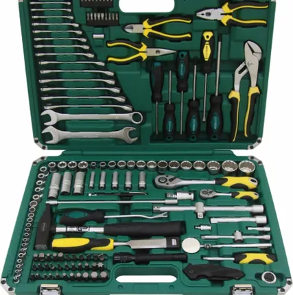 Фото №0 Набор инструментов АРСЕНАЛ 144 предмета общефункциональный