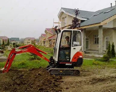 фото Аренда мини-экскаватора Kubota KX 41-3V, Санкт-Петербург