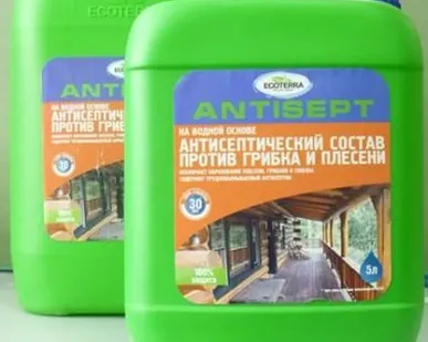 фото Антисептический состав против грибка и плесени "ECOTERRA" 5л.