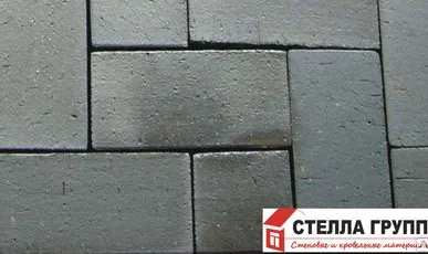 фото Клинкерная брусчатка 15 Schwarz bunt Edelglanz, MUHR (Германия)