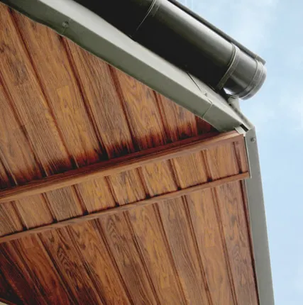 Фото №0 Подшивка крыш вагонкой