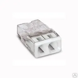 Фото №0 Клеммный соединитель 2х2,5 (без пасты) линейное расположение контактов 2273