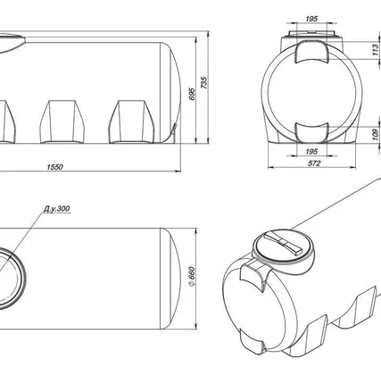 Фото №1 Емкость H 500л