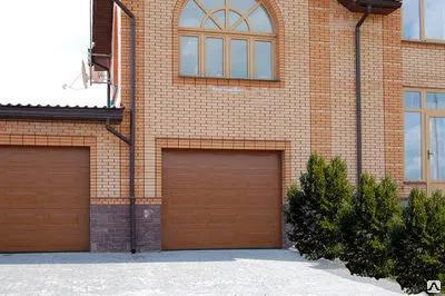 Фото №0 Ворота автоматические серии Standard, RAL 8014, 2500*2250, автоматика AN-Mo