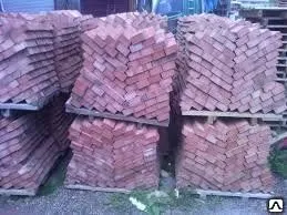 фото Кирпич полнотелый красный М-100