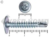 Фото №0 Саморез с прессшайбой сверло 4,2х25 Средняя фасовка (800шт)