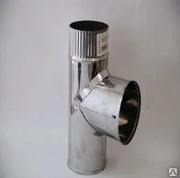 фото Тройник 90гр. D 140, нержавеющий