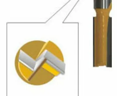 фото Фреза ЭНКОР по дереву пазовая прямая ф8*19 9200