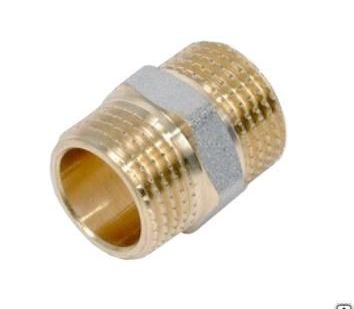 фото Ниппель бочонок 1.1/4" нар(ш) х 1.1/4" нар(ш)