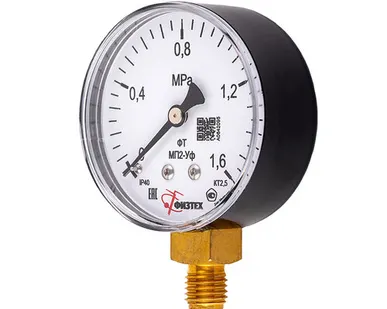 фото Физтех Манометр Физтех на редуктор углекислотный, аргоновый с поверкой 1,6 МПа