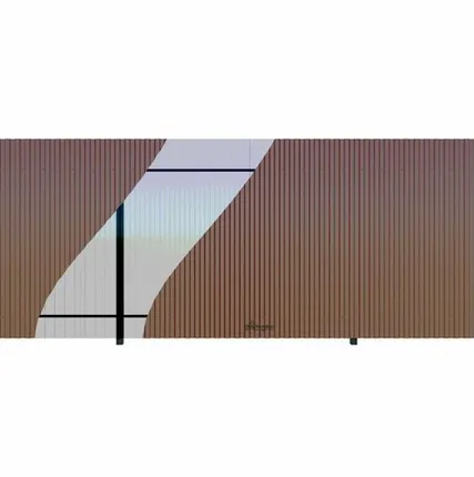 Фото №0 Забор из профлиста на лагах