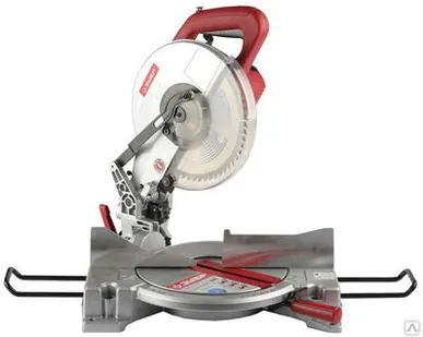 фото Пила торцовочная ЗУБР, удлинитель стока, 255 мм, 4800 об/мин, 1800 Вт