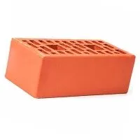 фото Кирпич красный утолщенный рядовой