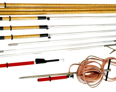 фото Комплект штанг для заземления воздушных линий КШЗ-10Н-1Ш Энергозащита