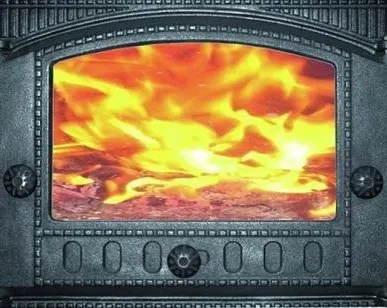 фото Дверца для камина ДК-2С 375х300мм